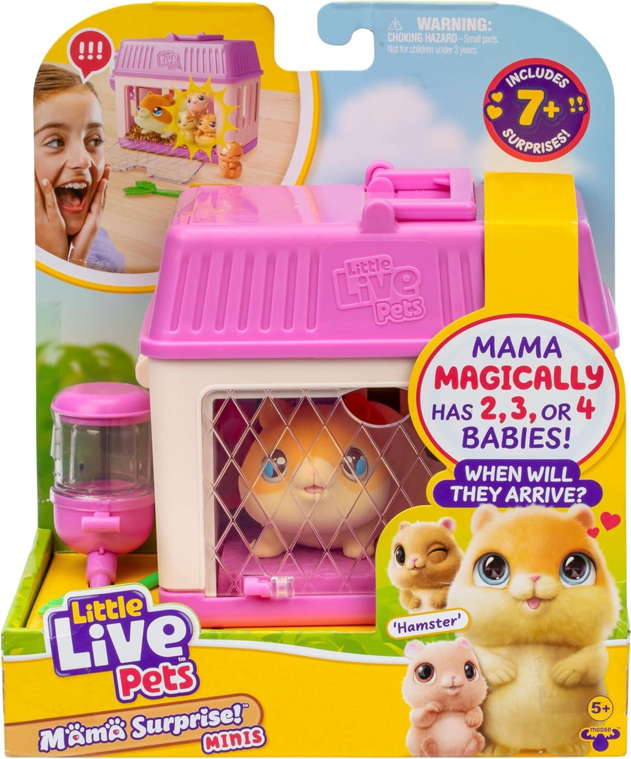 Little Live Pets Mama Surprise S4 Mini Speelset Hamster van Moose