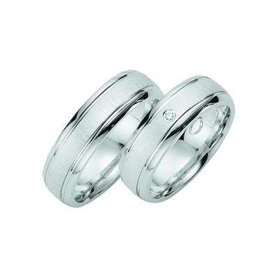 Silberring ADELIA´S "Damen 925 Silber Freundschaftsring mit Diamant Brillant" Gr. 52, silber, Fingerringe, Damen, 52, 0,01 mit Brillanten, Silber 925 (Sterlingsilber), Silberring, mit Diamant / Brillant Silberschmuck für Damen