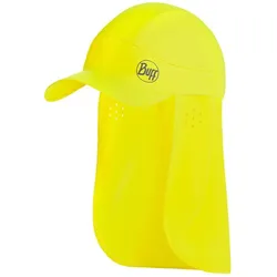 Buff, Sturmhaube + Halsschlauch, Pack Bimini Solid Yellow fluo, Gelb, One Size