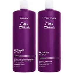 2L Wella Professionals Ultimate Color Kit big (Shampoo 1000ml + Conditioner 1000ml)