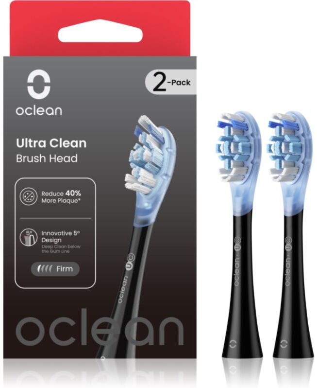 Oclean Ultra Clean UC02 tête de rechange Noir 2 pcs