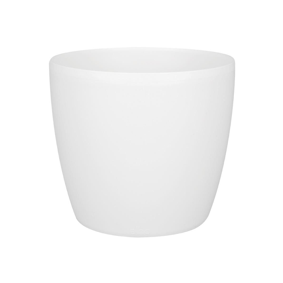 Elho Brussels Round Planter Wit 14 cm