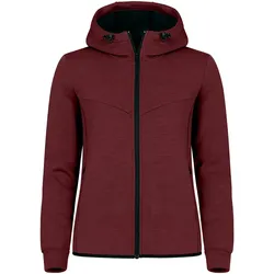 CLIQUE Hayden Kapuzenjacke Damen 38 - burgundy XS