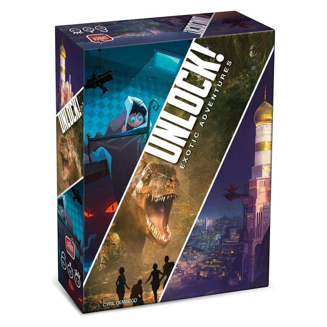 Asmodée Unlock! Exotic Adventures (Italienisch, 1 - 6 Spieler) (3558380060482)