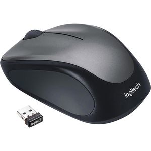 Logitech Maus M235, 3 Tasten, 1000 dpi, kabellos, anthrazit
