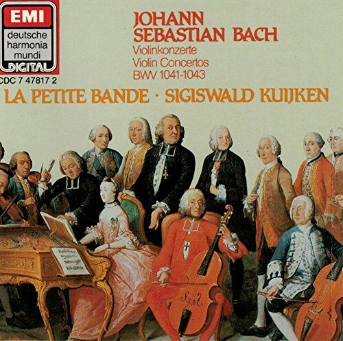 Bach - Violinkonzerte/Violin concertos BWV 1041-1043 - La Petite Bande/Sigiswald Kuijken - EMI CDC 7 47817 2 - Preis vom 13.10.2026 19:28:25 h
