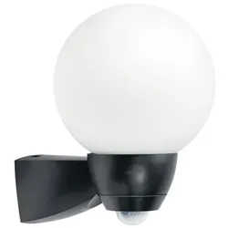 ESYLUX Automatic-Leuchte AL GARDA WL OP MD BK