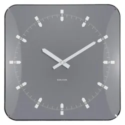 Karlsson, Wanduhr, Wall Clock Sucinto Dome Square