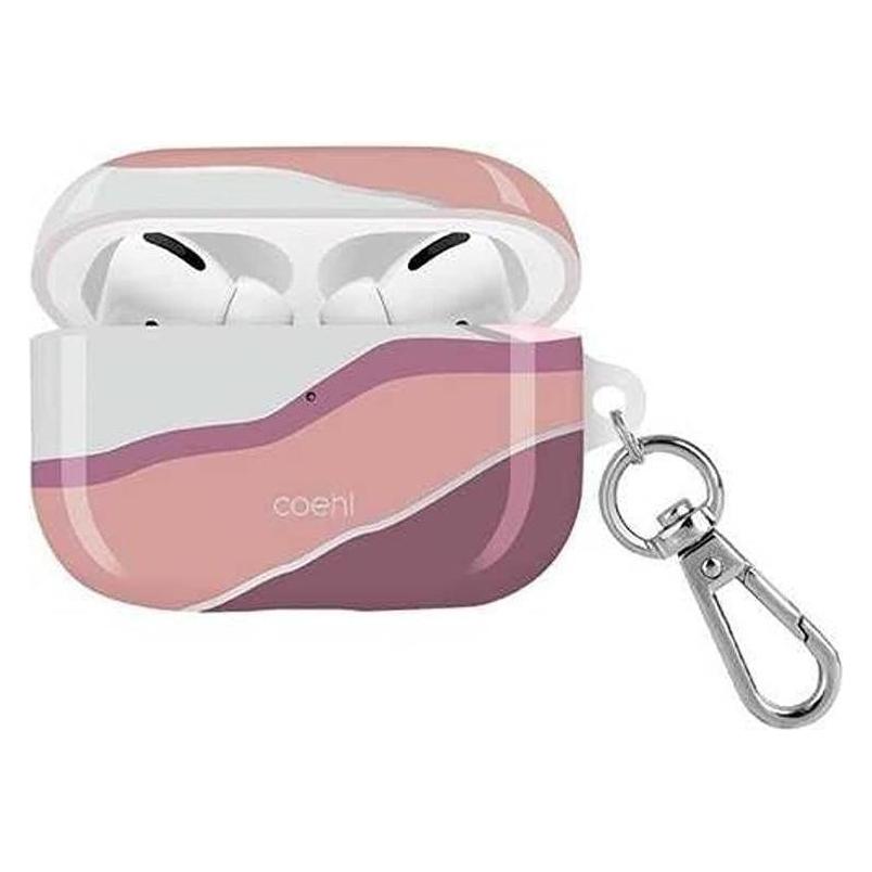 Uniq etui Coehl Ciel AirPods Pro różowy/sunset pink (Kopfhörer Hülle) (UNIQ-AIRPODSPRO-CELPNK)