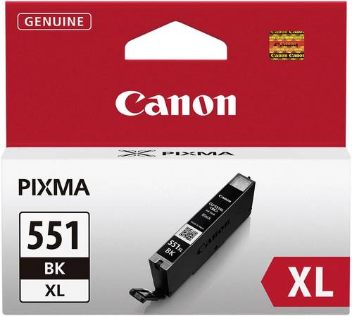 Canon CLI-551BK XL - Hohe Ergiebigkeit - Schwarz - Original - Tintenbehälter - f