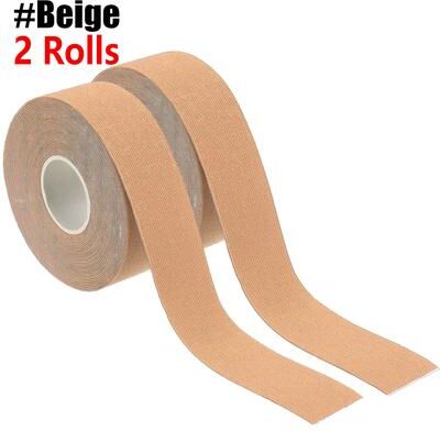 The Handy Homestead Facial & Neck Lift Tape Set Premium Facial Lift Tape & Anti Wrinkle Patches For Firming & Toning beige