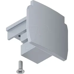 PLM 91382 - ProRail3 Verbinder Endkappe, 1er-Pack, 35x31,5mm, silber
