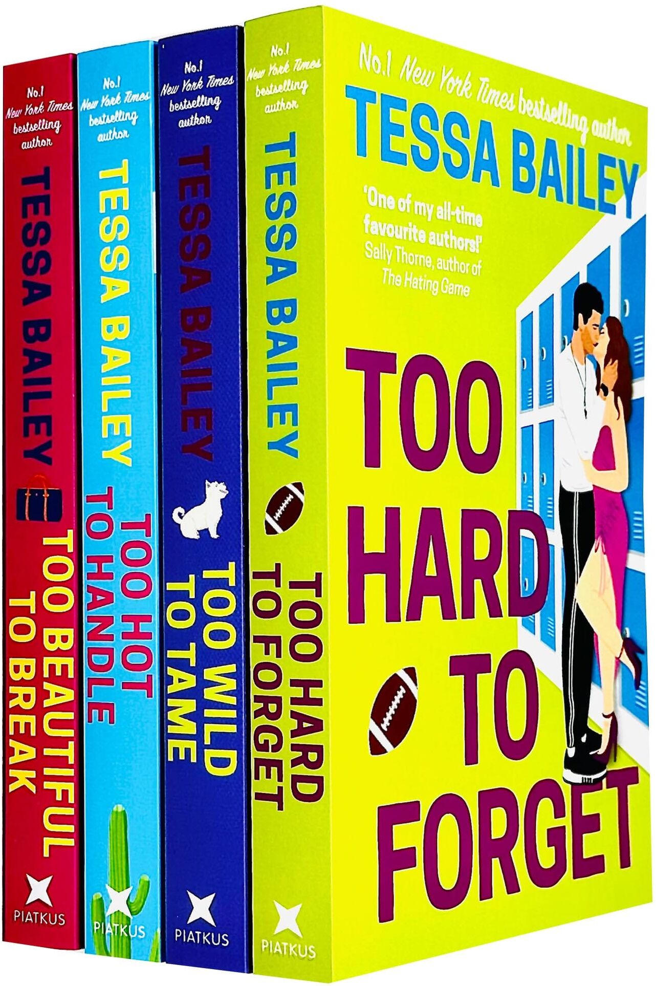 Romancing the Clarksons Series By Tessa Bailey 4 Books Collection Set - Fiction - Paperback Hachette
