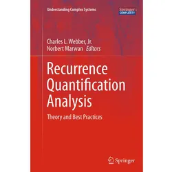 Recurrence Quantification Analysis, Fachbücher von Norbert Marwan, Charles L. Webber