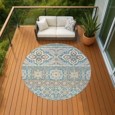 Addison Rugs Machine Washable Indoor/ Outdoor Global Pierce Chantille Rug