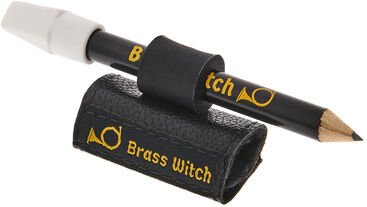 Brass Witch Pencil Holder Small
