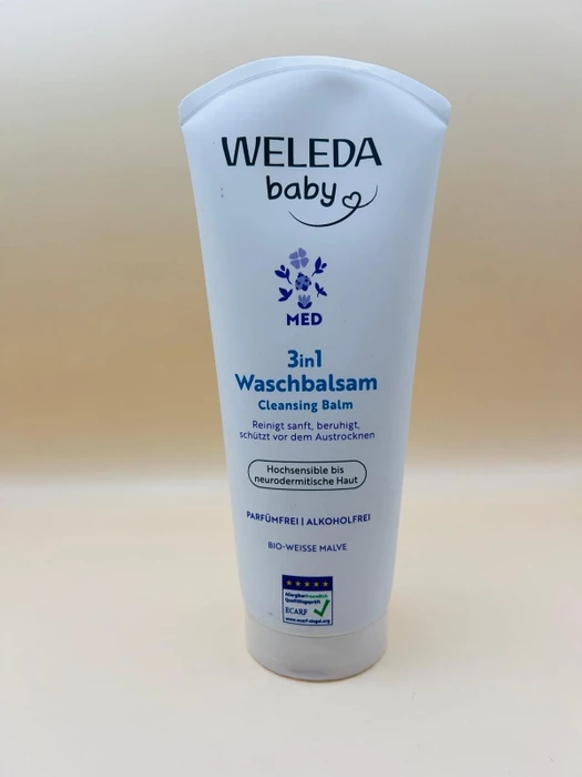 Weleda 3in1 Waschbalsam weiße Malve 200 ml Balsam