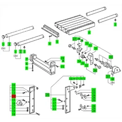 Festool Justierblech für CS 70