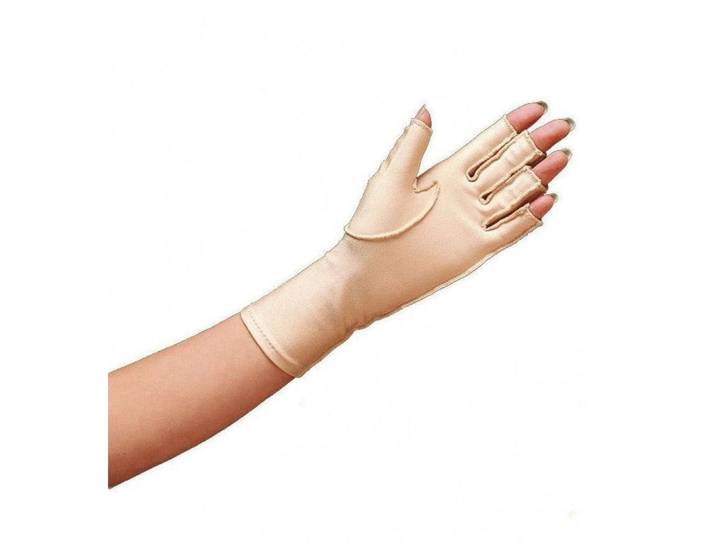 Able2 Norco - Oedeemhandschoenen - halve vingers over de pols - links XS