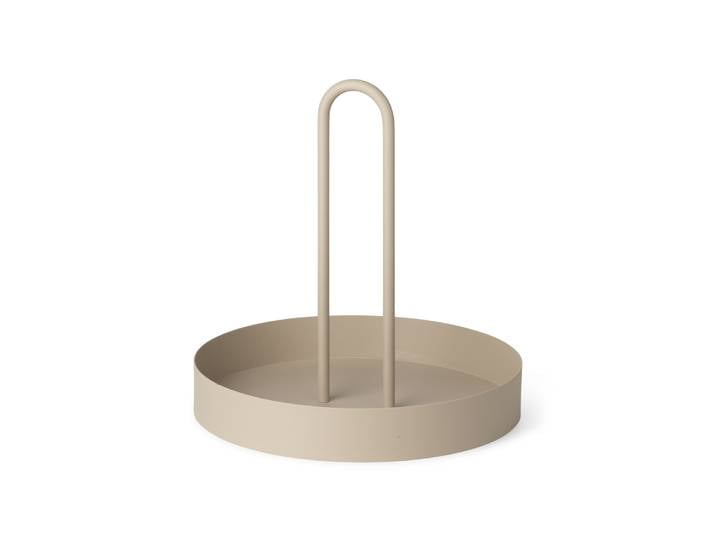 Ferm Living - Plateau Grib - Beige - Métal thermolaqué - Designer Trine Andersen