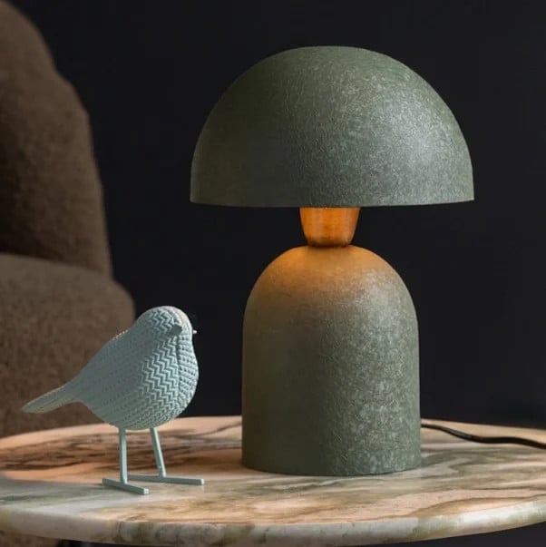 Leitmotiv Boaz tafellamp groen metalen modern design