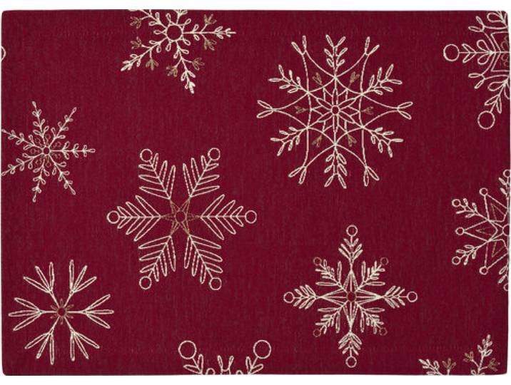 Sander Sander placemat Blizzard 35x50 Fb. 01 - Red
