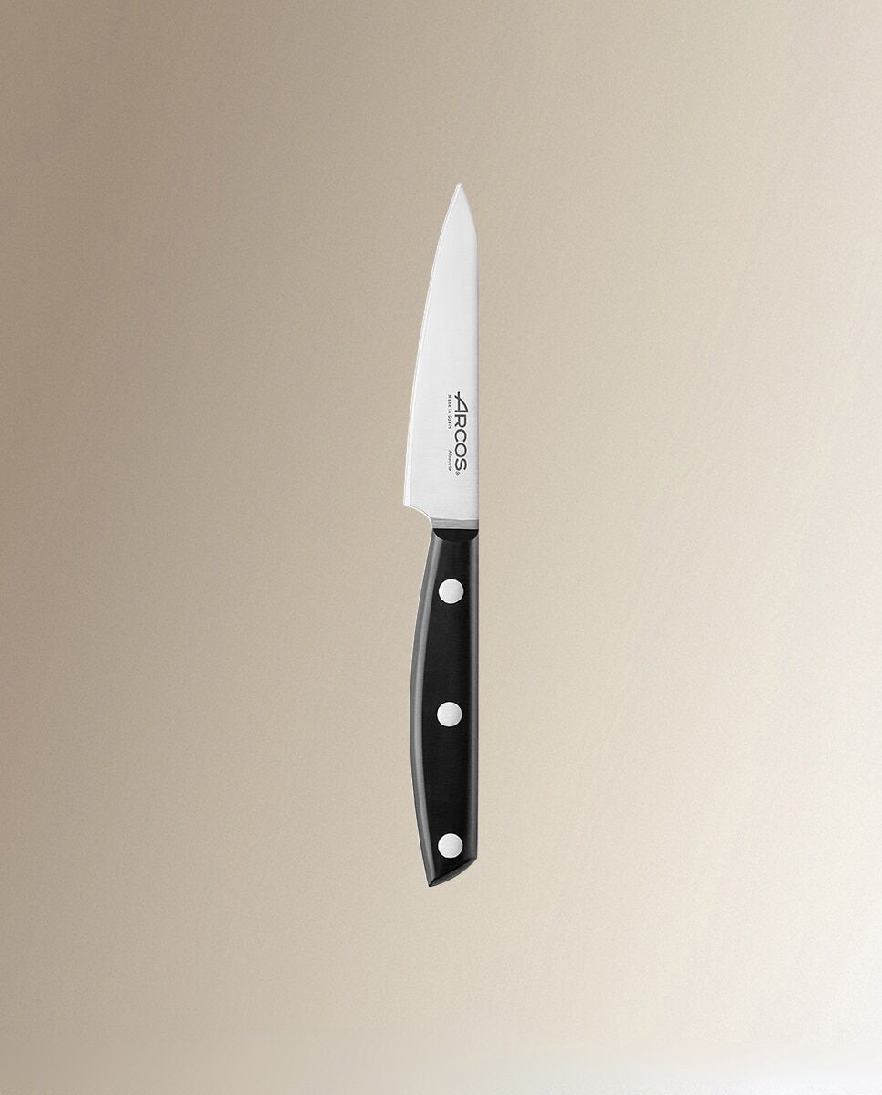 Arcos Cuchillo mondador 100 mm Serie Ibiza de . Negro