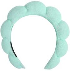 Uplifted Goods Microfiber Wristband And Puffy Headband Set For Face Washing And Skincare n