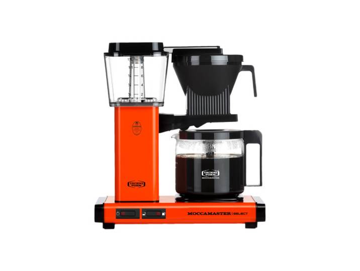 Moccamaster KBG 741 Select Orange Filterkaffeemaschine mit Glaskanne