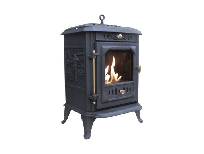 Design Bioethanol Kaminofen „Ulvik“ Schwarz CACHFIRES