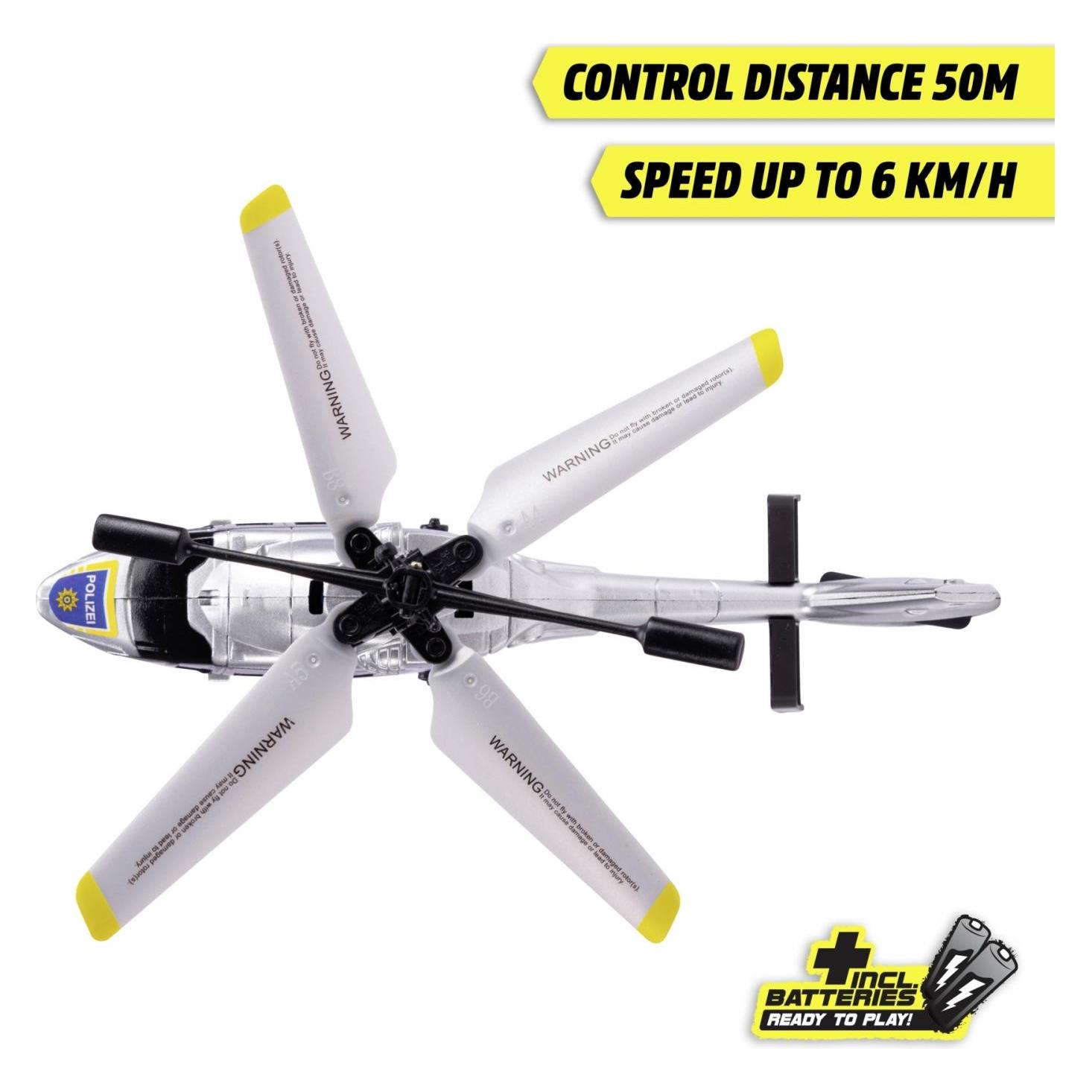 Dickie RC Police Helicopter, RTR (201103010)