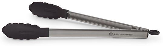 Le Creuset 30cm Black Silicone Tongs