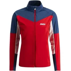 SWIX Langlaufjacke Quantum Windstopper Jacket M, Größe S in Rot Rot