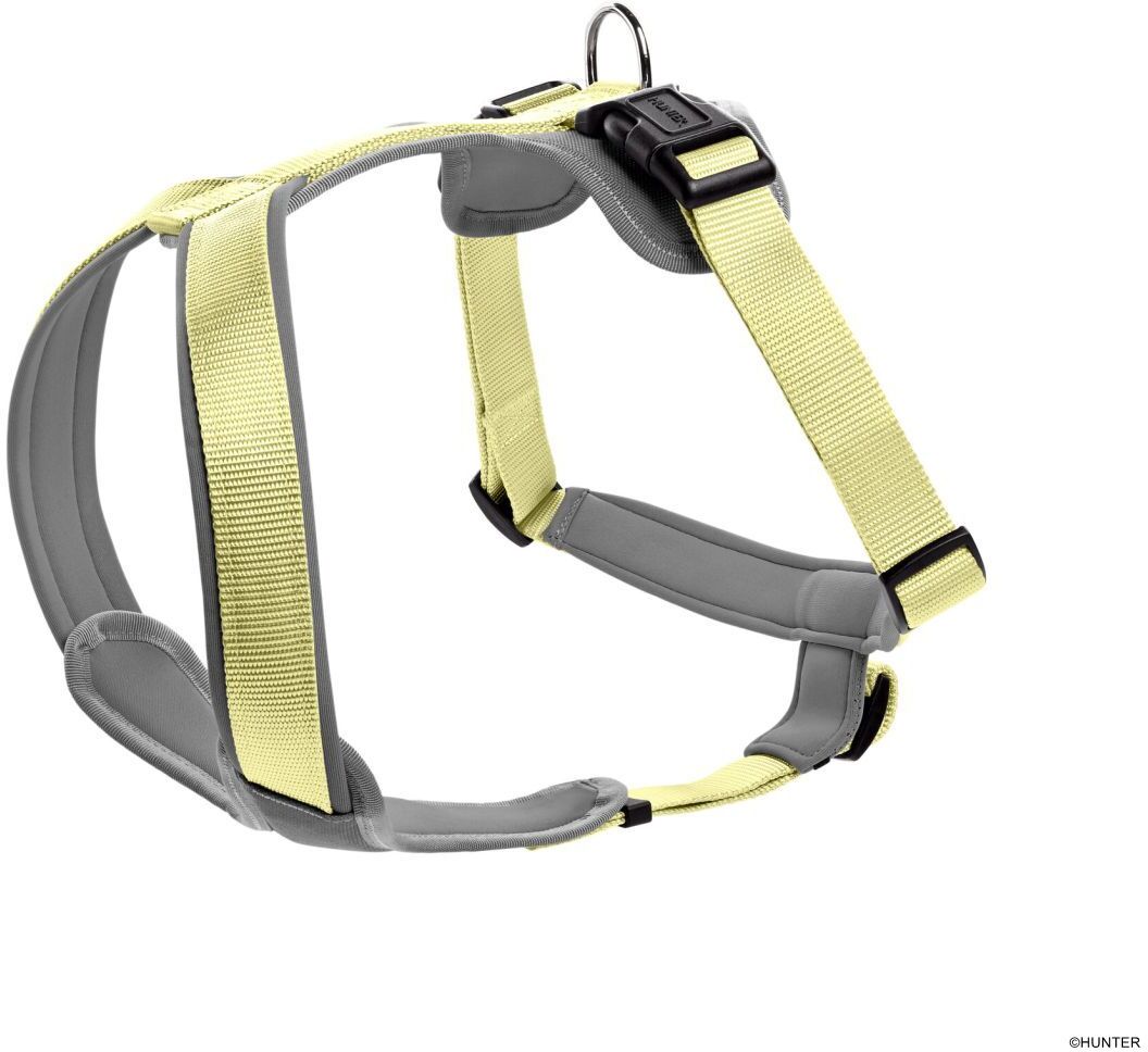 DOG SPORT HUNTER Geschirr Neopren L, matcha/grau