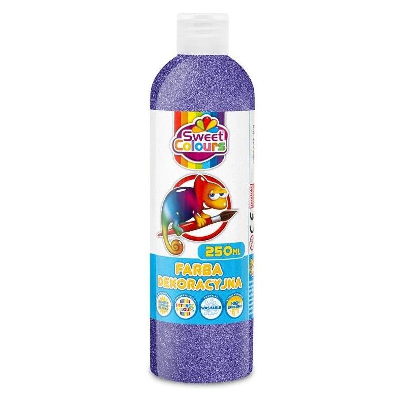 Sweet Colours Lila Glitzer-Dekorationsfarbe, 250 ml (250 ml) (47590984)
