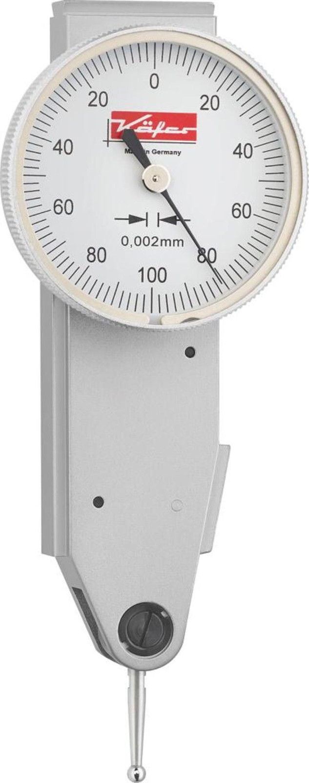 Käfer meetapparaat voor het bepalen van de gevoelscorrectie conform DIN 2270 type K31 met parallelle meetinzet