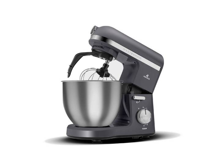 Karaca Küchenmaschine, Mastermaid Chef Pro 5L Küchenmaschine Mixer 1500W, Weiche Creme