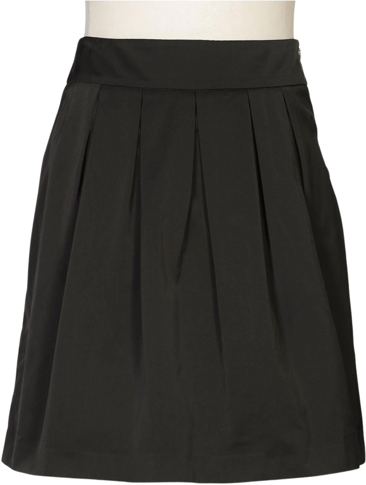 Weekend Max Mara Damen Rock, Schwarz, Gr. EU 42, Synthetik - Second Hand