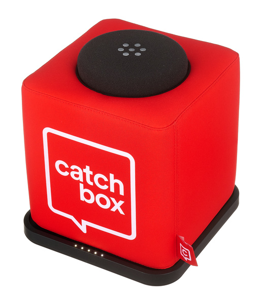 Catchbox Plus Transmitter Cube Red rosso