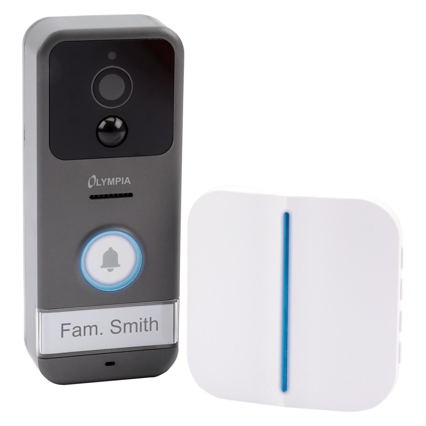Olympia Video Doorbell VDB 824YA-Digitaler Gong DC 433 (Funk 433-Mhz) (6033)