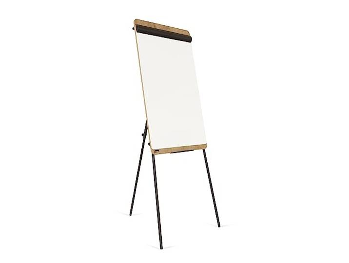 ROCADA Flipchart NATURAL antraciet eiken in hoogte verstelbaar