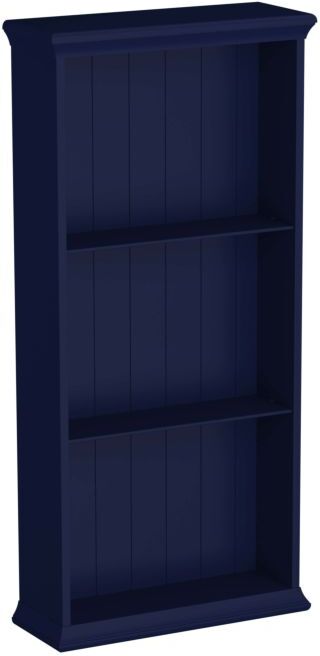VitrA Valarte Wandregal 65800 53,5x20x113,5cm, wandhängend, Korpus stahlblau, lackiert