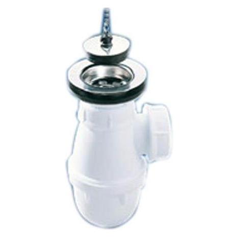 Nicol Washbasin Siphon With Cover Cl217 (Flaschensiphon, 1 1/4") (000050999768)