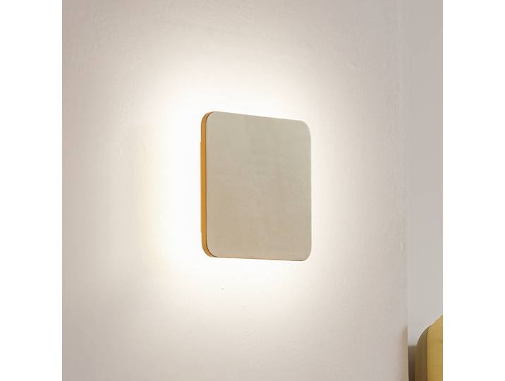 Elrik LED Applique Murale 22 cm Or - Lucande - Couloir - Moderne - Métal - Angulaire