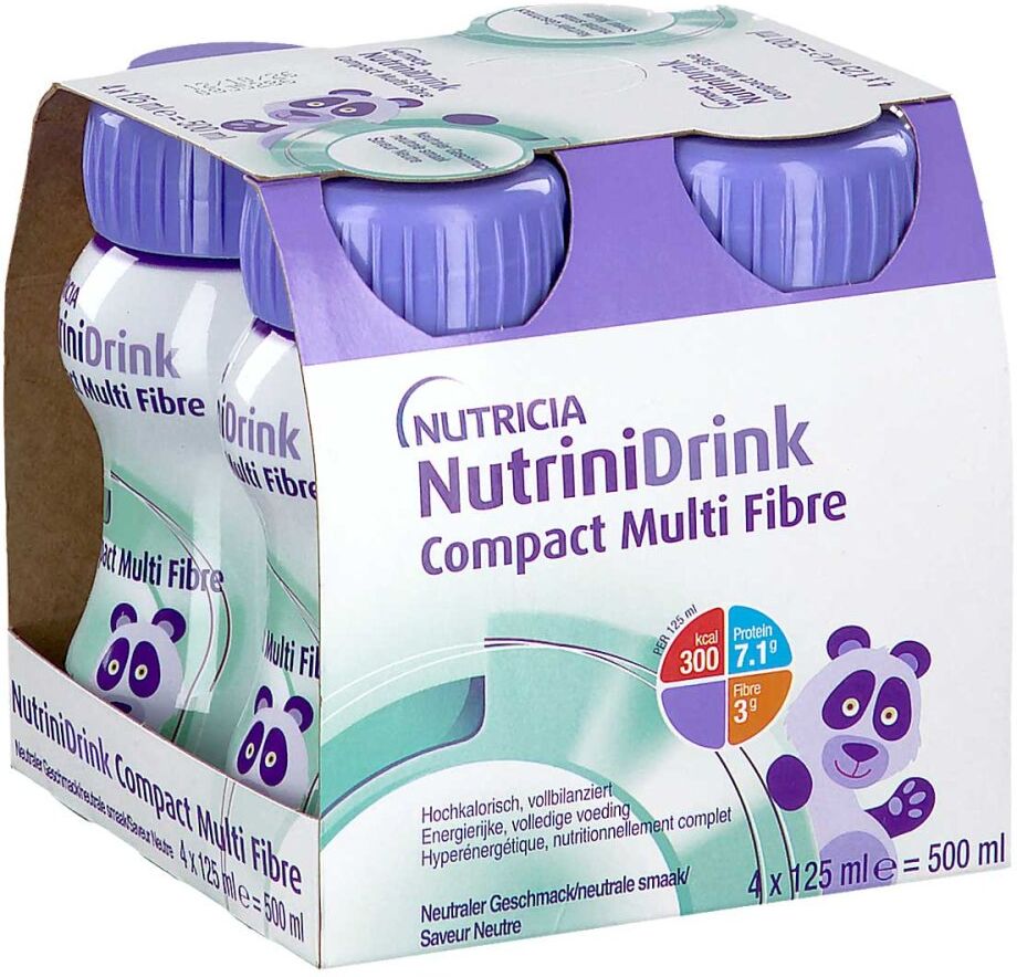 Nutrinidrink Compact Multifibre Neutral 4X125ml