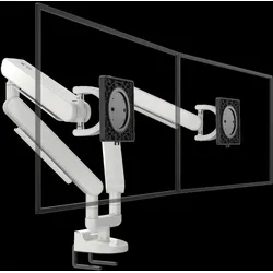 Bachmann ZG2 Monitorarm DS weiß BM0013679