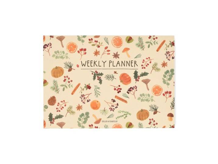 Weekplanner, specerijen, A4