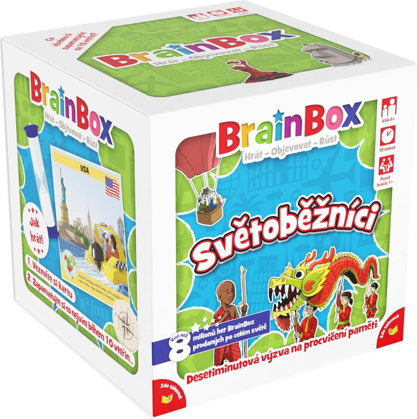 Bezzerwizzer BrainBox Wereldbewoners door Asmodee Tsjechië