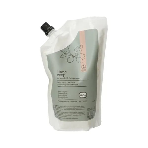 Dille & Kamille Handzeep navulling amandel & bergamot 500 ml
