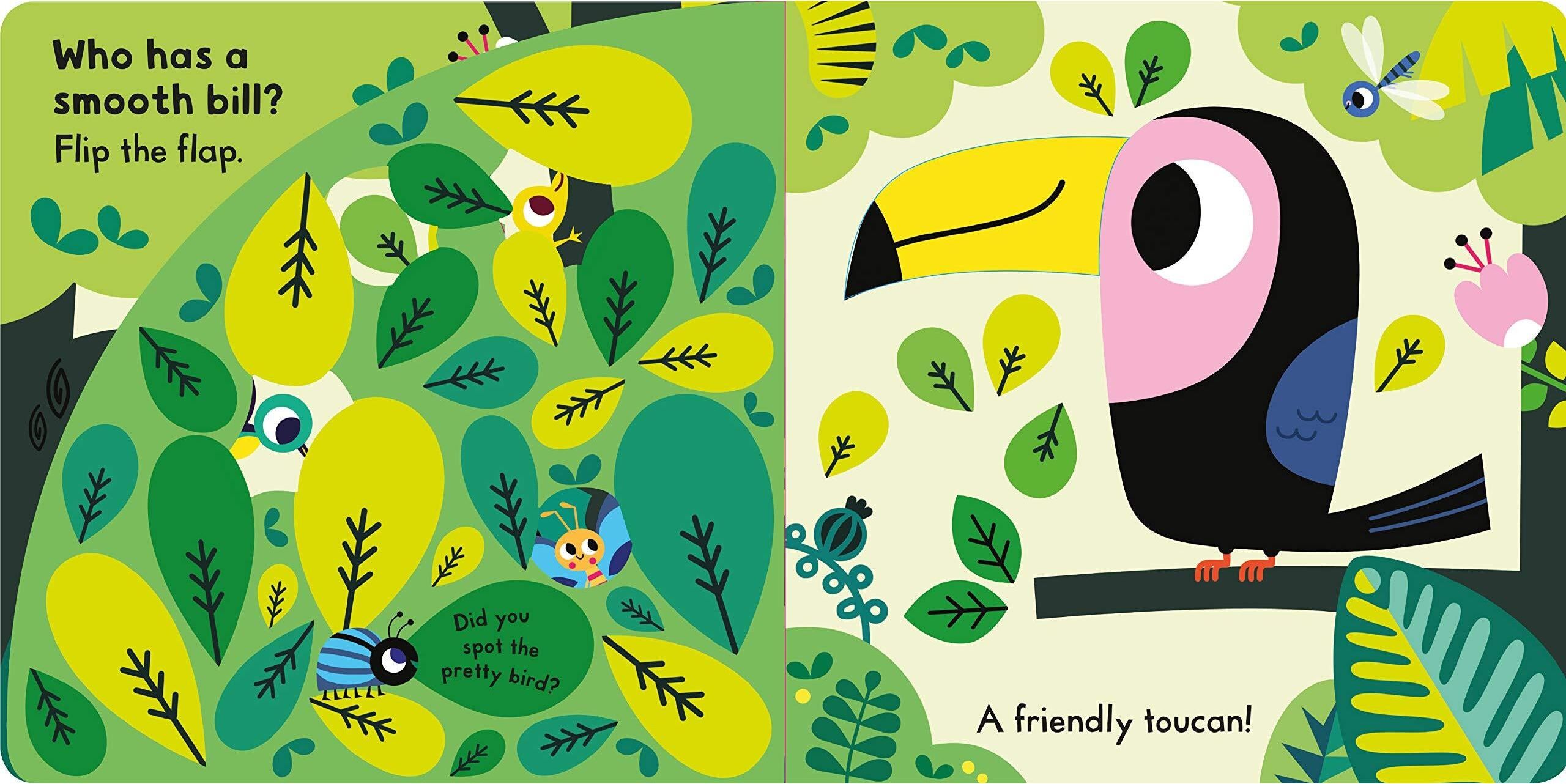 MACMILLAN My First Touch & Find Jungle – Early Learning Sensory Activity Book for Toddlers